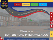 Tablet Screenshot of burtonroadprimary.org.uk